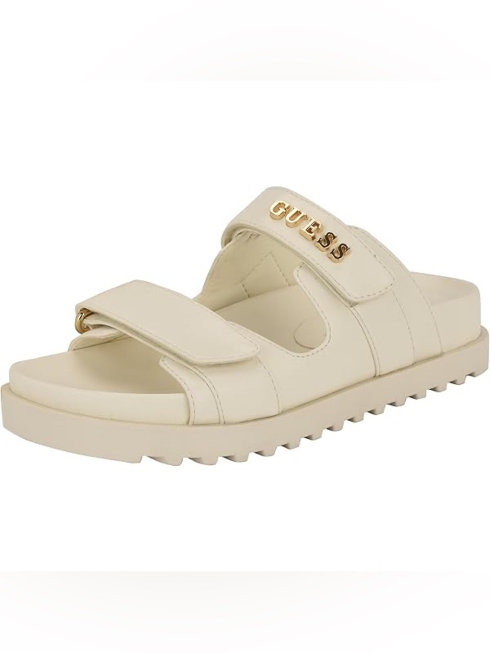 Guess Fabulon Slide Sandal White